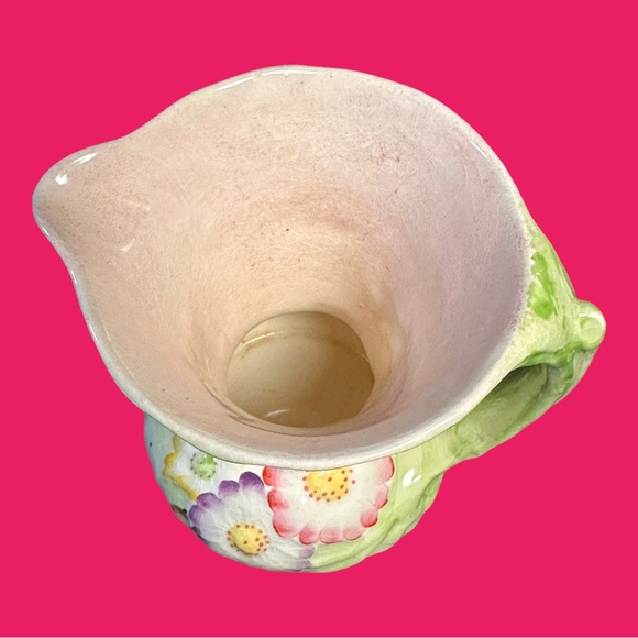 VINTAGE 1950s JAMES KENT JEANETTE PATTERN (#2973) SMALL FLORAL DESIGN VASE - Picture 4 of 9